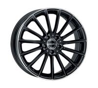 JANTES ROUES MAK KOMET POUR AUDI A6 AVANT 8X19 5X112 GLOSS BLACK MIRROR RING LP4