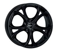 JANTES ROUES MAK LARIO POUR JEEP COMPASS 4XE 8X18 5X110 GLOSS BLACK LLZ