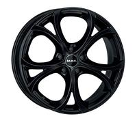 JANTES ROUES MAK LARIO POUR MASERATI GRECALE 8.5X19 5X110 GLOSS BLACK C4J