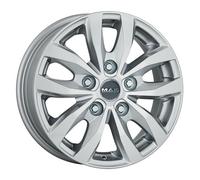 JANTES ROUES MAK LOAD 5 POUR PEUGEOT BOXER LIGHT 6.5X16 5X118 SILVER 0OB