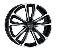 JANTES ROUES MAK MAGMA POUR FIAT 500X 8X18 5X110 BLACK MIRROR SOV
