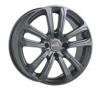 JANTES ROUES MAK MAGMA POUR SMART FORTWO III SERIE CABRIO 6X15 4X100 MATT T 49Z