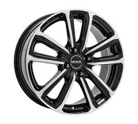 JANTES ROUES MAK MAGMA POUR MITSUBISHI COLT 7X17 4X100 BLACK MIRROR U9E