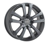 JANTES ROUES MAK MAGMA POUR RENAULT TWINGO II RS 6.5X16 4X100 MATT TITAN 5CS