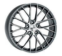 Jante Alu Mak Monaco-d 21 Pouces - 11.5x21 5x130 Et6 Gunmetal Face Polie