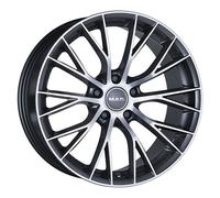 JANTES ROUES MAK MUNCHEN POUR RENAULT FLUENCE 8.5X20 5X112 GUN MET-MIRROR F D4L