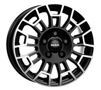 JANTES ROUES MAK NOMAD-2 POUR NISSAN NP 300 M1 7.5X17 6X114,3 BLACK MIRROR ROT