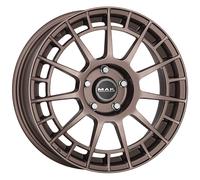 JANTES ROUES MAK NTT POUR HYUNDAI I10 7X17 4X100 MATT BRONZE G4P