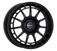 JANTES ROUES MAK NTT POUR OPEL ADAM 7.5X18 4X100 GLOSS BLACK D3E