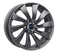 JANTES ROUES MAK SOLAR POUR TESLA MODEL 3 8.5X18 5X114,3 GLOSS GUN METALLIC TE6