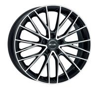 JANTES ROUES MAK SPECIALE POUR MITSUBISHI ASX 8.5X19 5X114,3 BLACK MIRROR Y Y7W