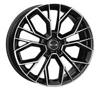 JANTES ROUES MAK STILO POUR BMW X1 8.5X21 5X112 BLACK MIRROR SUE