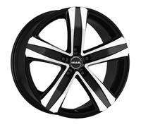 MAK Jantes Stone 5 pour Ford S-MAX I Série 7.5X18 5X108 Black Mirror 78C