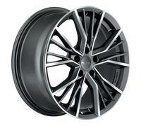 JANTES ROUES MAK UNION POUR SKODA OCTAVIA RS 9X20 5X112 GUN MET-MIRROR FACE J2Y