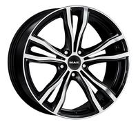JANTES ROUES MAK X-MODE POUR BMW X6 HYBRID 9X19 5X120 BLACK MIRROR 8I2