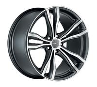 JANTES ROUES MAK X-MODE POUR BMW X7 10.5X21 5X112 GUN MET-MIRROR FACE 72Q