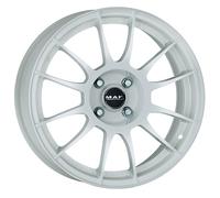 JANTES ROUES MAK XLR POUR PEUGEOT 208 7X17 4X108 GLOSS WHITE OT2