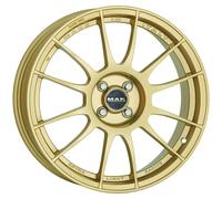 MAK Jantes XLR pour Dacia Sandero Stepway 7x17 4x100 Or PLR