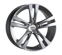 JANTES ROUES MAK ZENITH POUR PEUGEOT 2008 6.5X15 4X108 LIGHT TITAN G4D