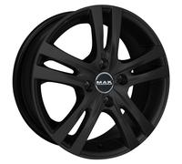 MAK Jantes Zenith pour Smart Forfour II Série 5.5x15 4x100 Noir Brillant H8E