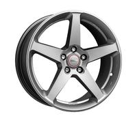 JANTES ROUES MOMO FIVE 8,5X20 5X112 MATT TITAN SILVER AZM