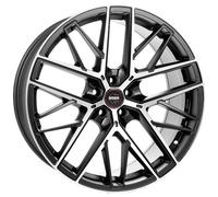 Momo Racing Jantes RFX-01 pour Porsche Cayenne S 10x21 5x130 Noir mat poli
