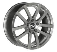 JANTES ROUES MSW MSW 22 POUR HONDA JAZZ 5,5X14 4X100 GREY SILVER OST