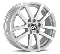 JANTES ROUES MSW MSW 22 POUR RENAULT CLIO II 5,5X14 4X100 FULL SILVER 0C0