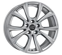 JANTES ROUES MSW MSW 27T POUR TESLA MODEL S 9.5X19 5X120 FULL SILVER 8UK