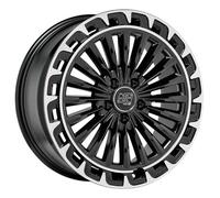 JANTES ROUES MSW MSW 32 POUR AUDI S4 8X19 5X112 GLOSS BLACK+DIAMOND LIP 2PG