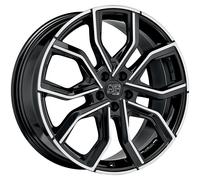 JANTES ROUES MSW MSW 41 POUR LAND ROVER 9x20 5x120 GLOSS BLACK FULL POLISHE 5UZ