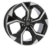 JANTES ROUES MSW MSW 43 POUR POLESTAR 2 8X20 5X108 GLOSS BLACK FULL POLISHE VUG