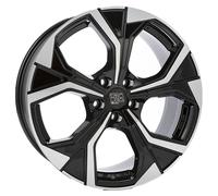 JANTES ROUES MSW MSW 43 POUR MINI CLUBMAN COOPER 8X20 5X112 GLOSS BLACK FUL L3N