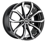 JANTES ROUES MSW MSW 48 POUR TOYOTA AURIS 8X19 5X114.3 GLOSS BLACK FULL POL RIT