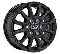 Jante alu MSW MSW 48 VAN 6 HOLES 16" 6.5J 6x120 ET 50 74.6 MATT BLACK