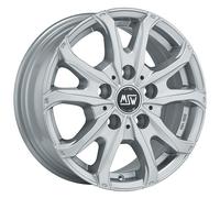 JANTES ROUES MSW MSW 48 VAN POUR FIAT DUCATO M1 7X17 5X130 FULL SILVER O5K