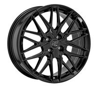 JANTES ROUES MSW MSW 50-4 POUR HYUNDAI I20 ACTIVE 7.5X18 4X100 GLOSS BLACK SKB