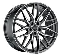 JANTES ROUES MSW MSW 50 POUR VOLKSWAGEN T-ROC 8X18 5X112 MATT GUN METAL FULL PO