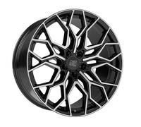 JANTES ROUES MSW MSW 51 POUR BMW X3 8.5X21 5X120 GLOSS BLACK FULL POLISHED NZC