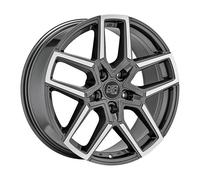 JANTES ROUES MSW MSW 52 POUR SUZUKI SX4 S-CROSS 8.5X20 5X114.3 GLOSS GUN ME SNQ