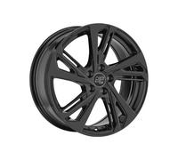 JANTES ROUES MSW MSW 60 POUR RENAULT CLIO IV RS 7.5X18 5X112 GLOSS BLACK 65T