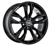 JANTES ROUES MSW MSW 71 POUR SKODA OCTAVIA WAGON 8X18 5X112 GLOSS BLACK S7Q