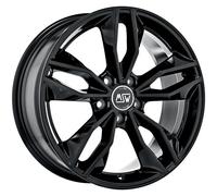 JANTES ROUES MSW MSW 71 POUR VOLKSWAGEN PASSAT 8X18 5X112 GLOSS BLACK PDX