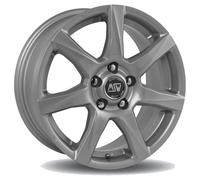 JANTES ROUES MSW MSW 77 POUR KIA PICANTO 5X14 4X100 MATT DARK GREY J4P