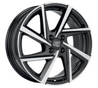 JANTES ROUES MSW MSW 80-4 POUR CHEVROLET KALOS 6,5X16 4X100 GLOSS BLACK FUL 6DA
