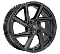 JANTES ROUES MSW MSW 80-4 POUR DACIA LOGAN MCV 6,5X16 4X100 GLOSS BLACK 9E1