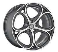 JANTES ROUES MSW MSW 82 POUR ALFA ROMEO BRERA 8X18 5X110 MATT GUN METAL FUL 9VA