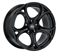 JANTES ROUES MSW MSW 82 POUR FORD FOCUS ST 8X18 5X108 GLOSS BLACK S7U