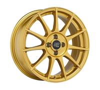 JANTES ROUES MSW MSW 85 POUR FIAT PANDA 7X17 4X98 GOLD J8H