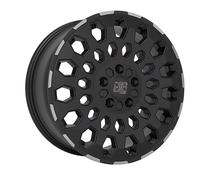 JANTES ROUES MSW MSW 99 VAN POUR DODGE 8x17 5x127 MATT BLACK LIP POLISHED NNZ